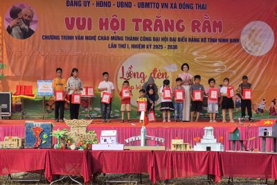 HỌC SINH TRƯỜNG TIỂU HỌC YÊN ĐỒNG XÃ ĐỒNG THÁI TỈNH NINH BÌNH VUI TẾT TRUNG THU NĂM 2025!